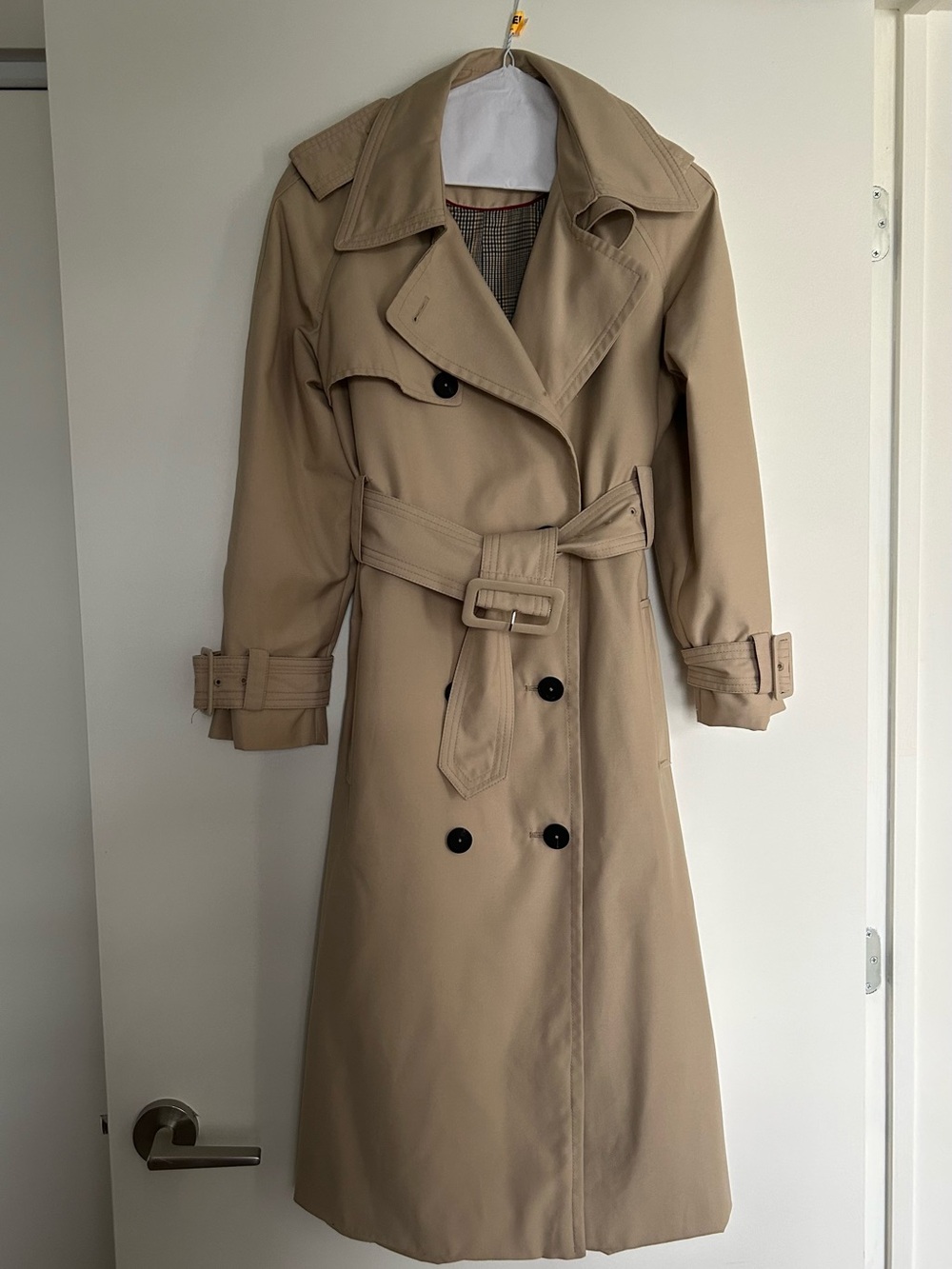 Zara Classic Tan Trench Coat with Belt